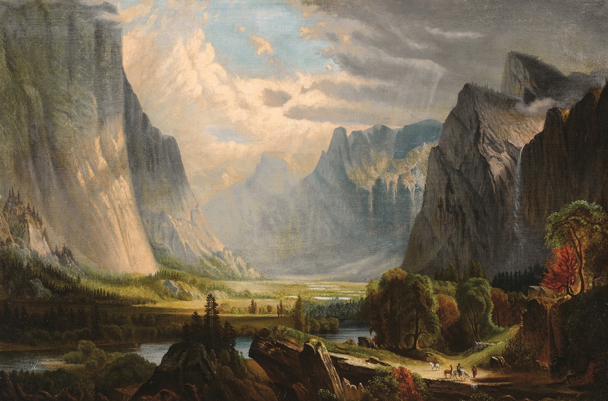 School Of Thomas Hill - Valley Landscape