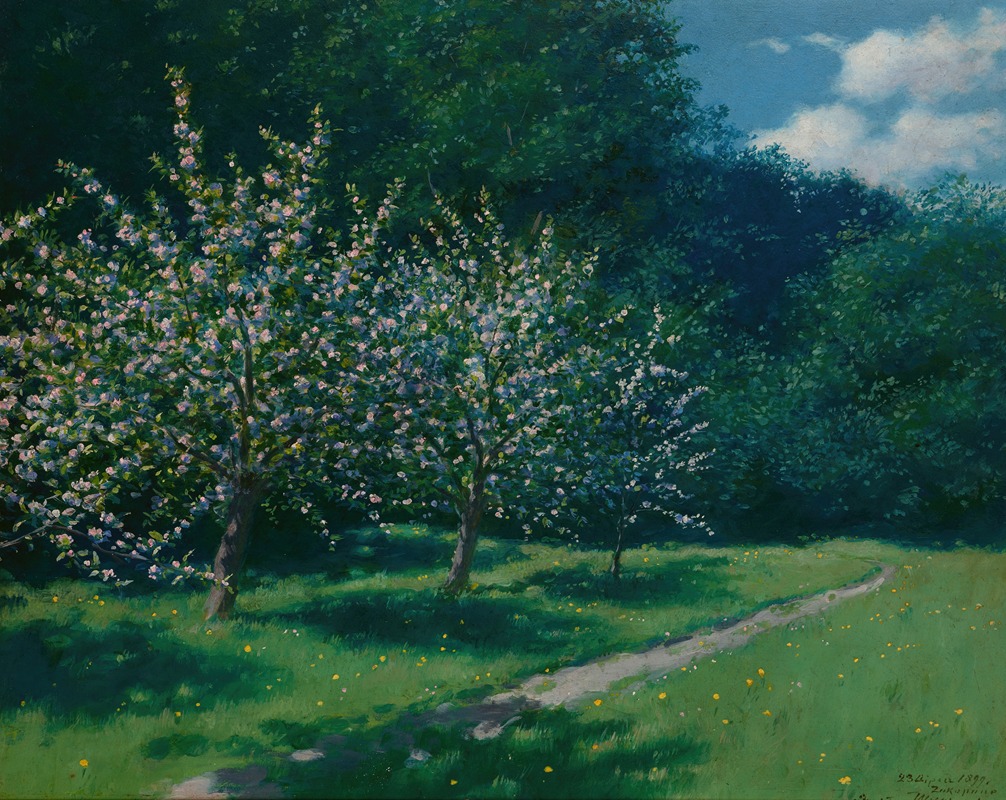 Stanisław Witkiewicz - Apple-Trees in Bloom