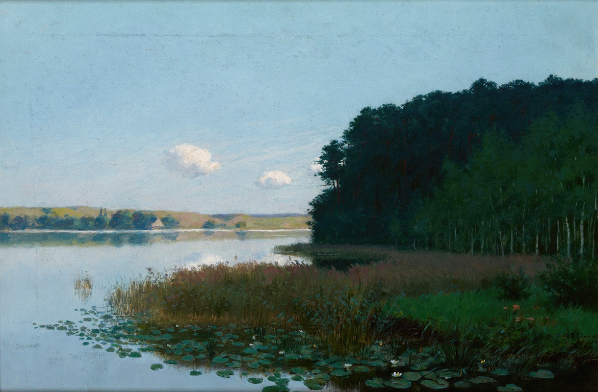 Stanisław Witkiewicz - Lake with Water-Lilies