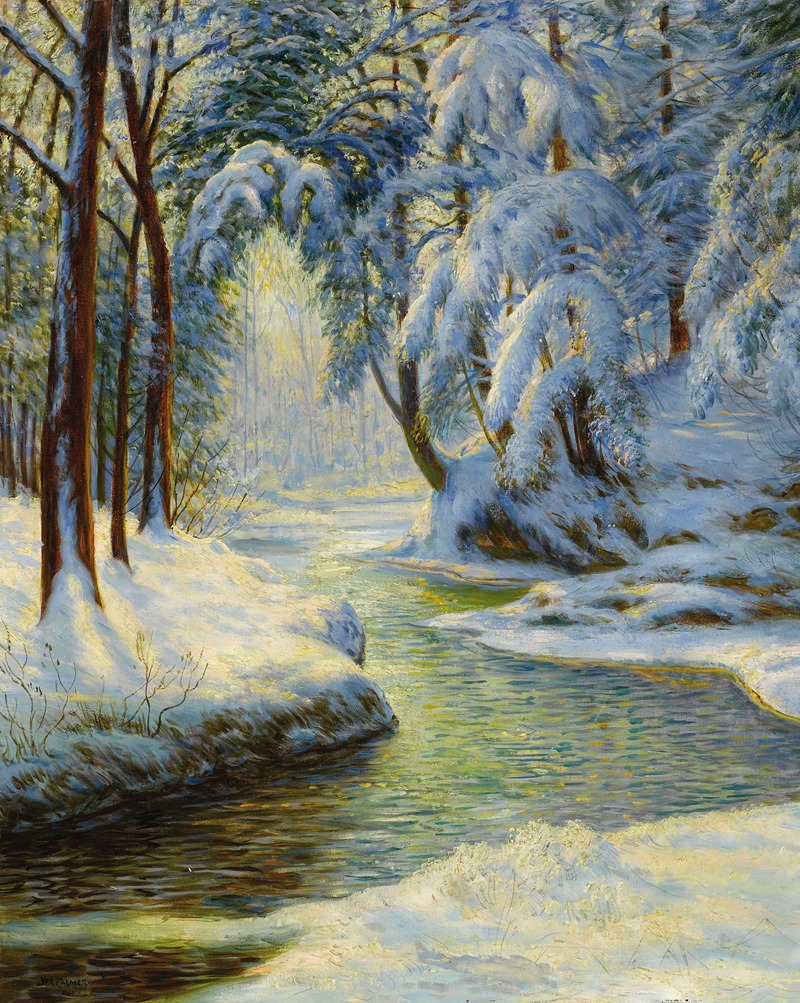 Walter Launt Palmer - Winter Landscape