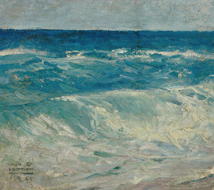 William Henry Dethlef Koerner - Seascape
