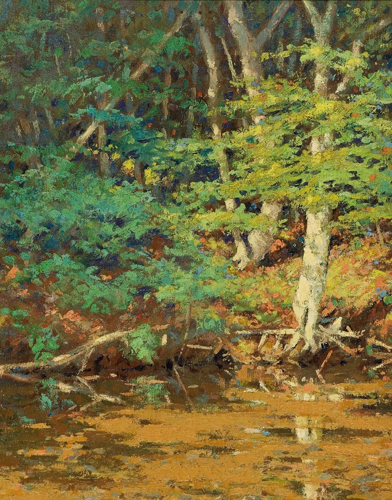 William Johnson Bixbee - On the Swift River, Tamworth, NH