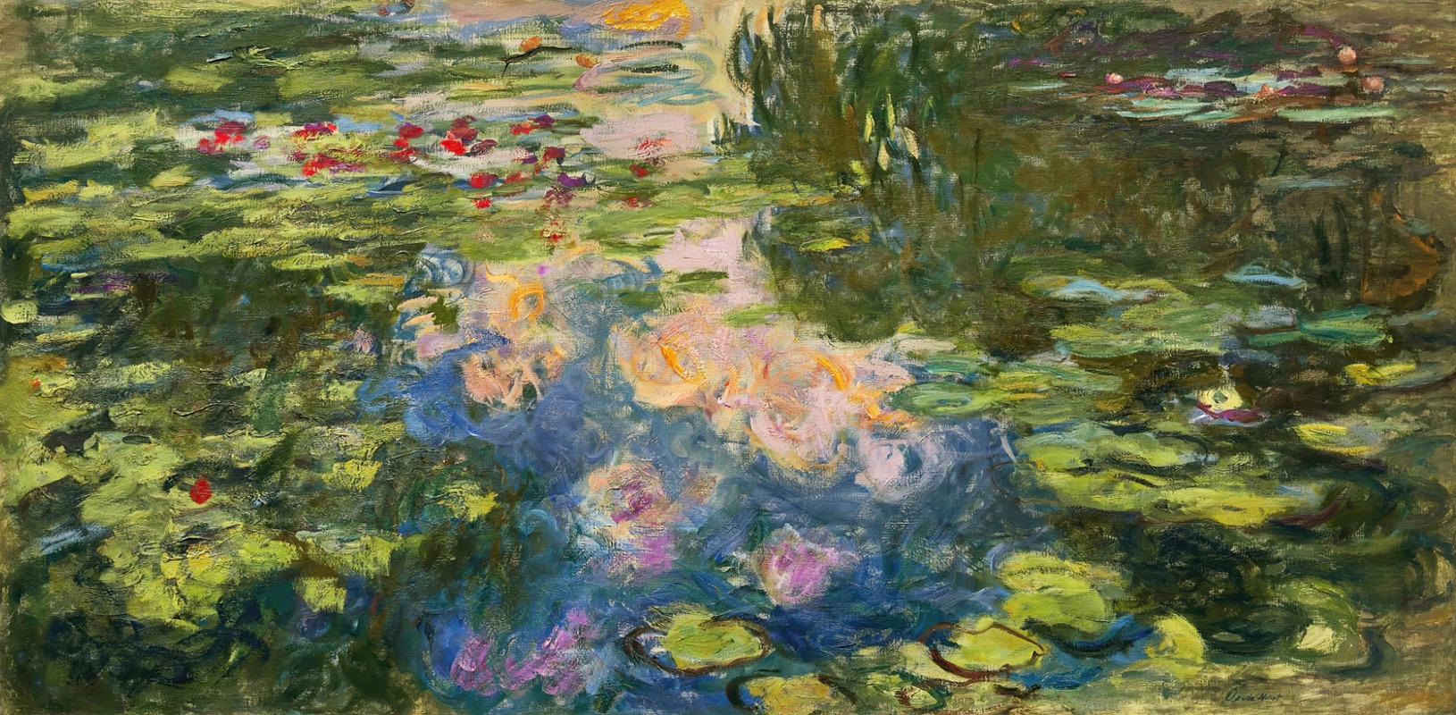 Claude Monet - Le Bassin aux nymphéas
