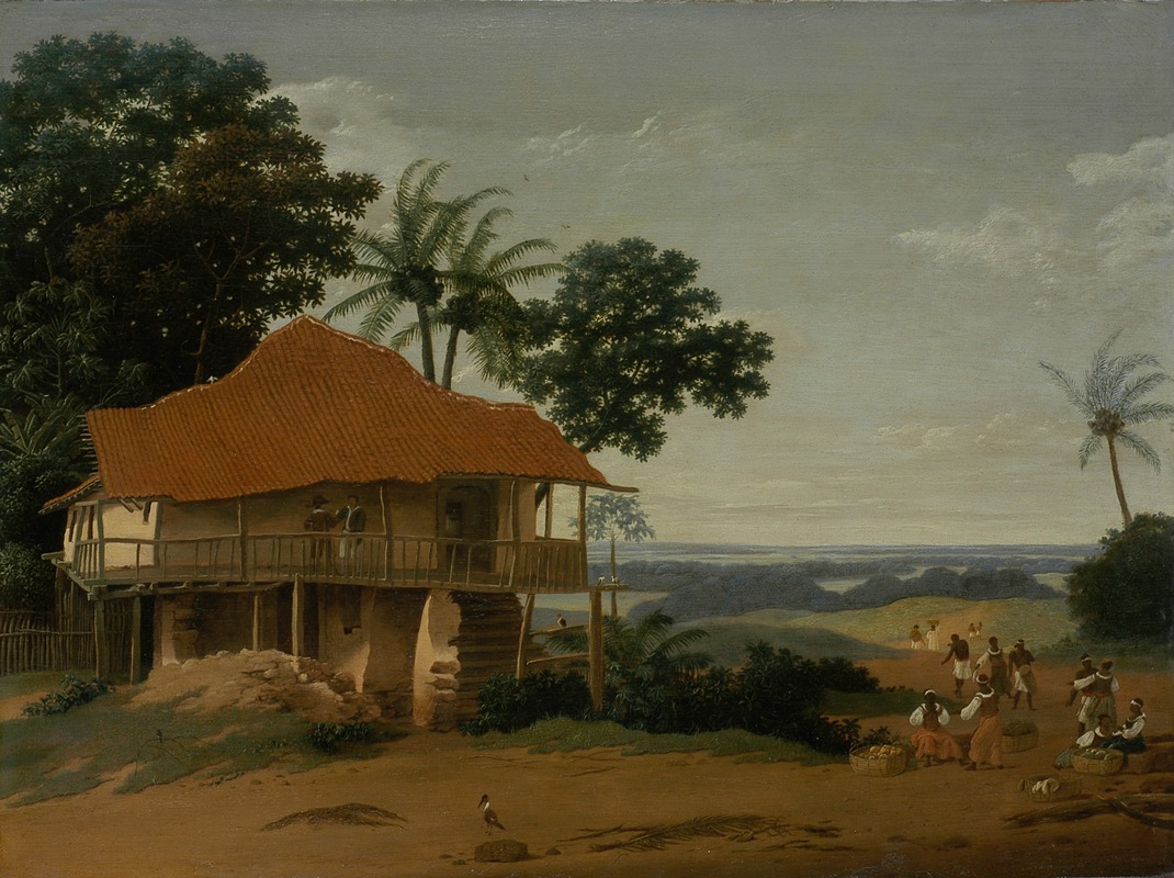 Frans Post - Brazilian Landscape with a Worker’s House