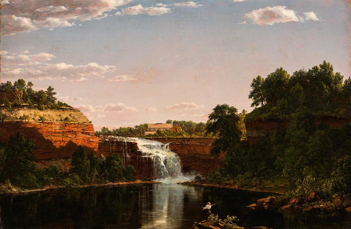 Frederic Edwin Church - Lower Falls, Rochester
