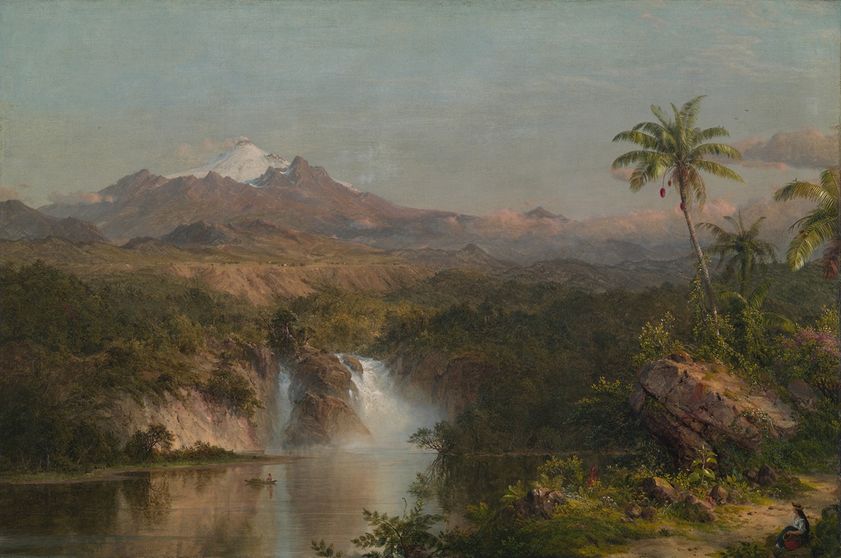Frederic Edwin Church - View of Cotopaxi