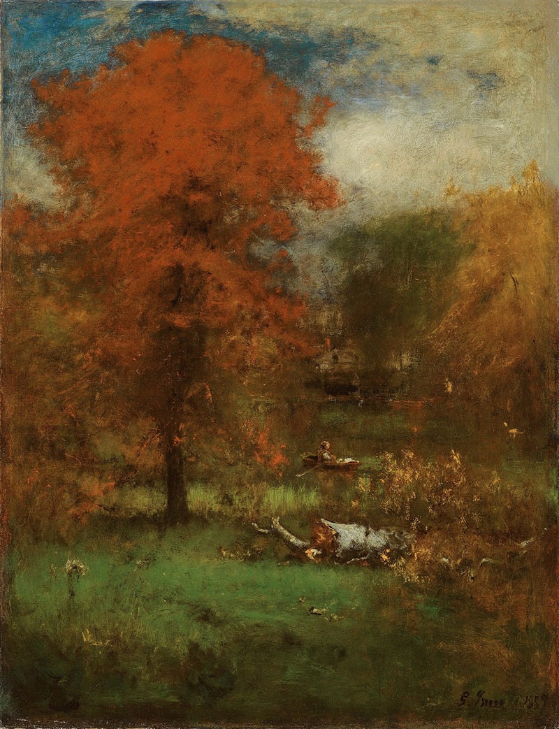 George Inness - The Mill Pond