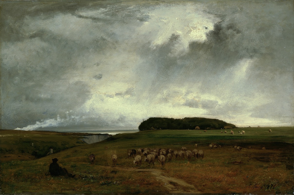 George Inness - The Storm