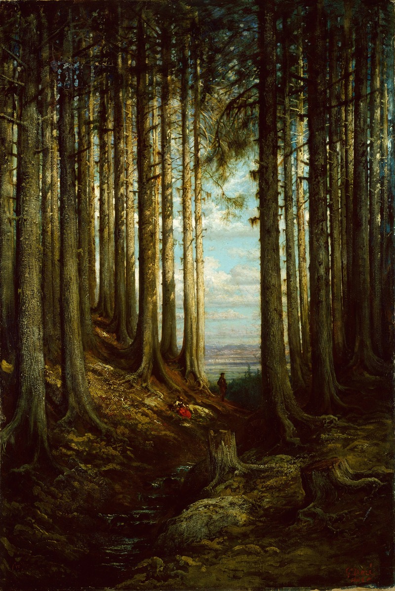 Gustave Doré - Alpine Scene