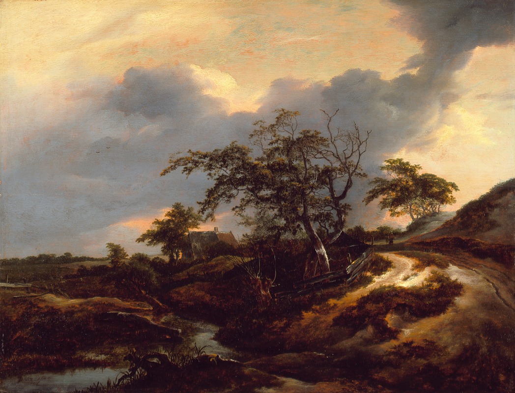 Jacob van Ruisdael - Landscape with Dunes