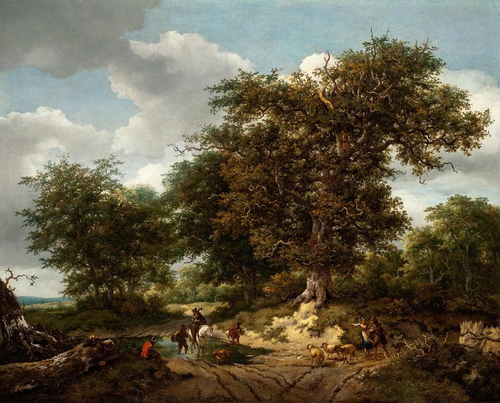 Jacob van Ruisdael - The Great Oak