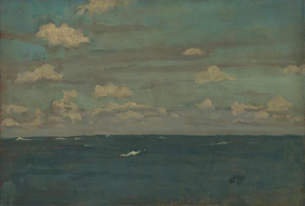 James Abbott McNeill Whistler - Violet and Silver – The Deep Sea