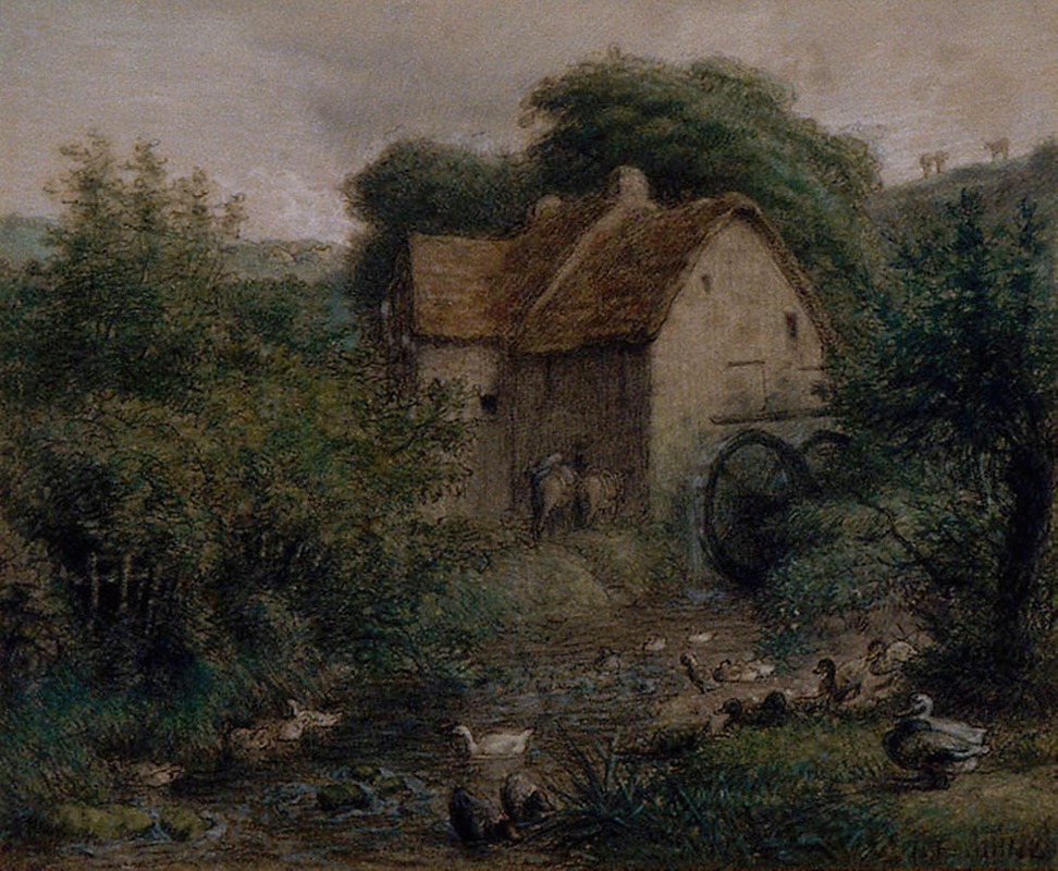 Jean-François Millet - The Old Mill