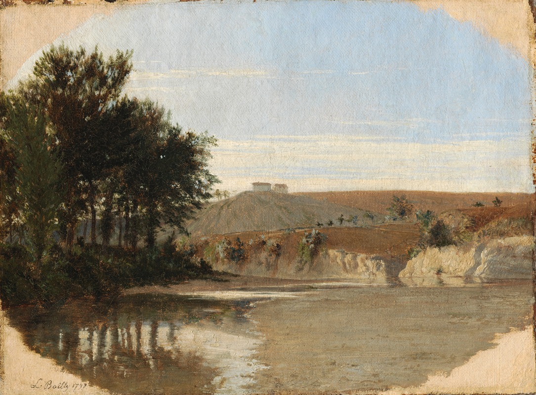 Louis Léopold Boilly - View of a Lake