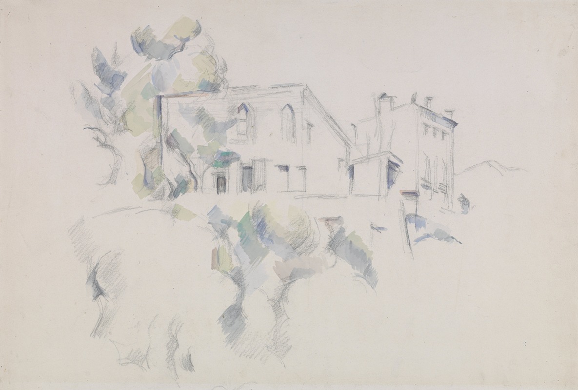 Paul Cézanne - View of the Château Noir