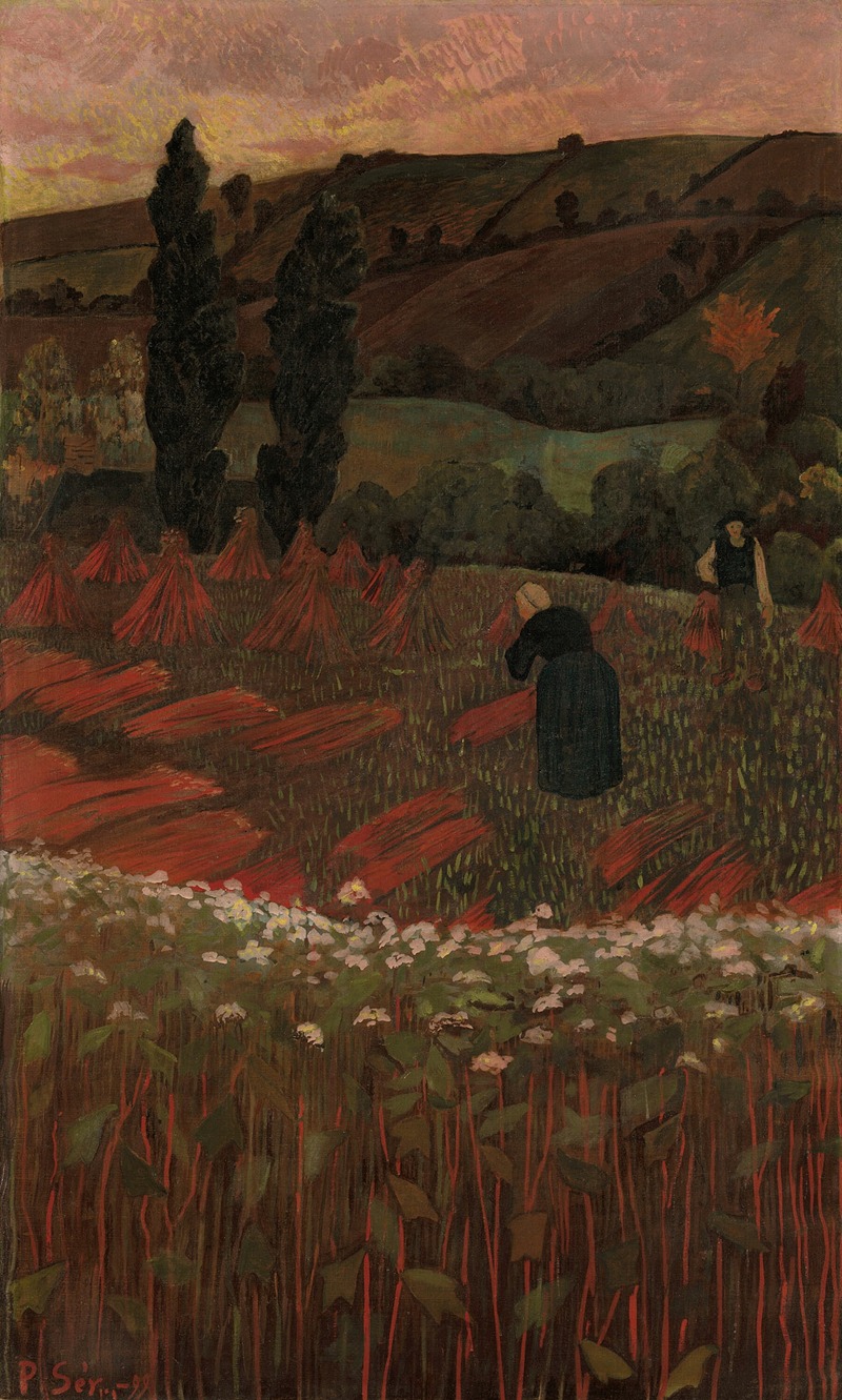 Paul Sérusier - The Harvest of Buckwheat