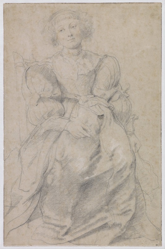 Peter Paul Rubens - Portrait of Hélène Fourment