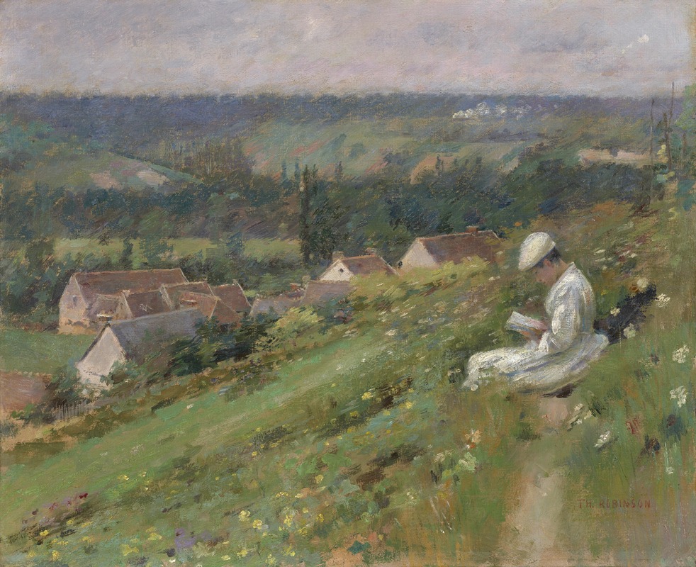 Theodore Robinson - The Valley of Arconville