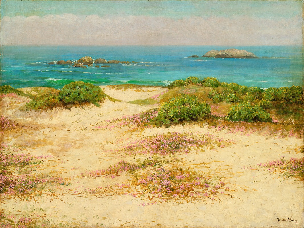 Theodore Wores - Monterey Coast; 17 Mile Drive