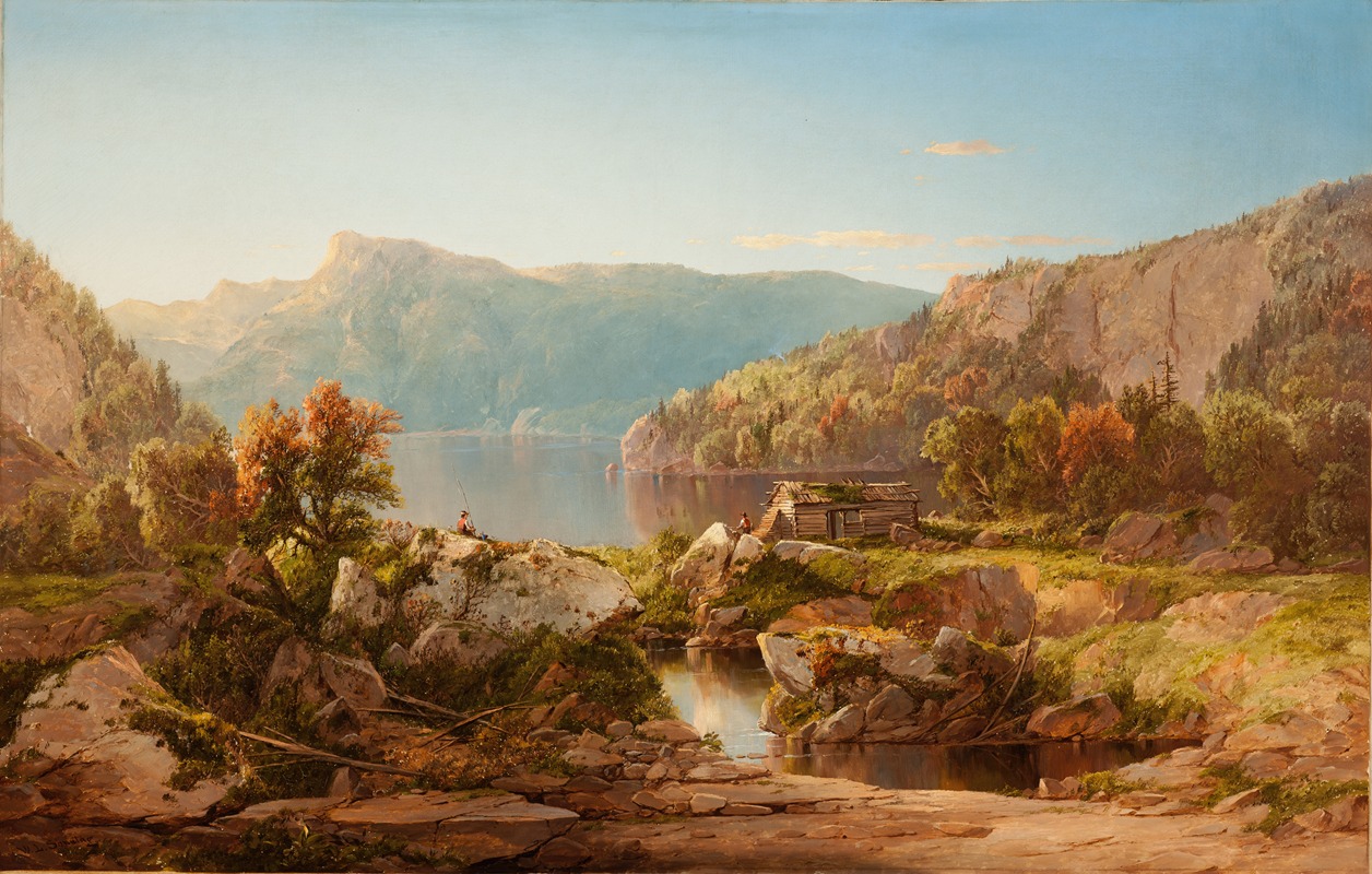 William Louis Sonntag - Autumn Morning on the Potomac
