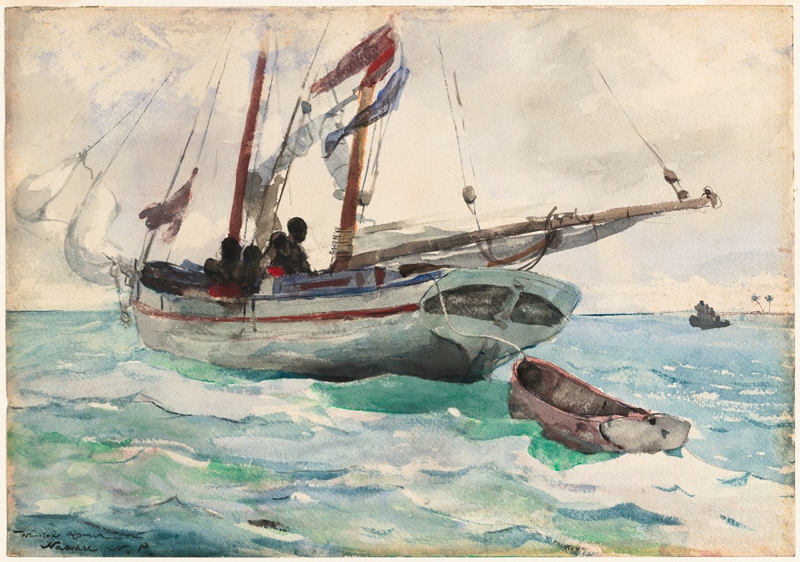 Winslow Homer - Schooner – Nassau