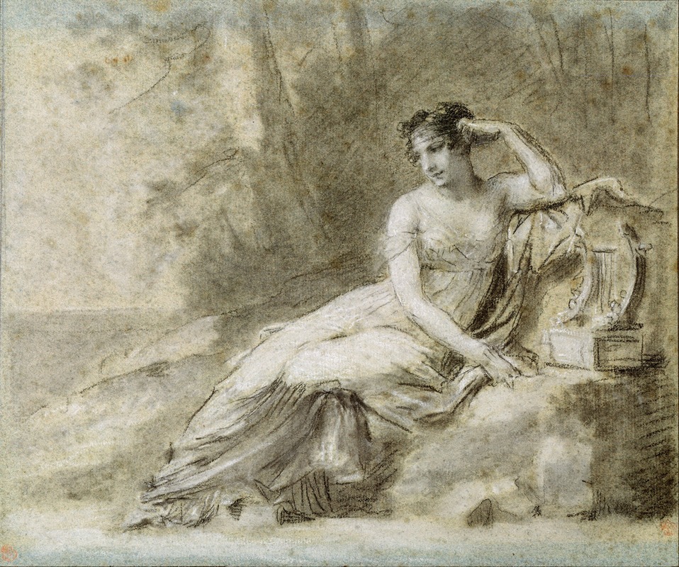 Pierre-Paul Prud'hon - Study for a Portrait of Empress Joséphine