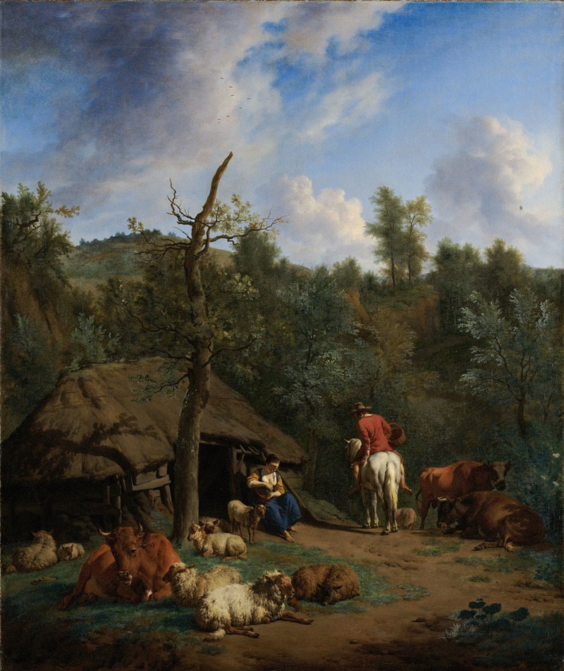 Adriaen van de Velde - The Hut