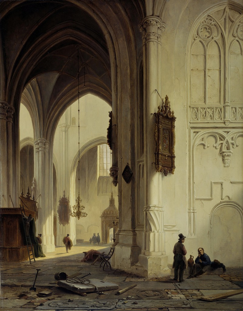 Bartholomeus Johannes van Hove - Church Interior
