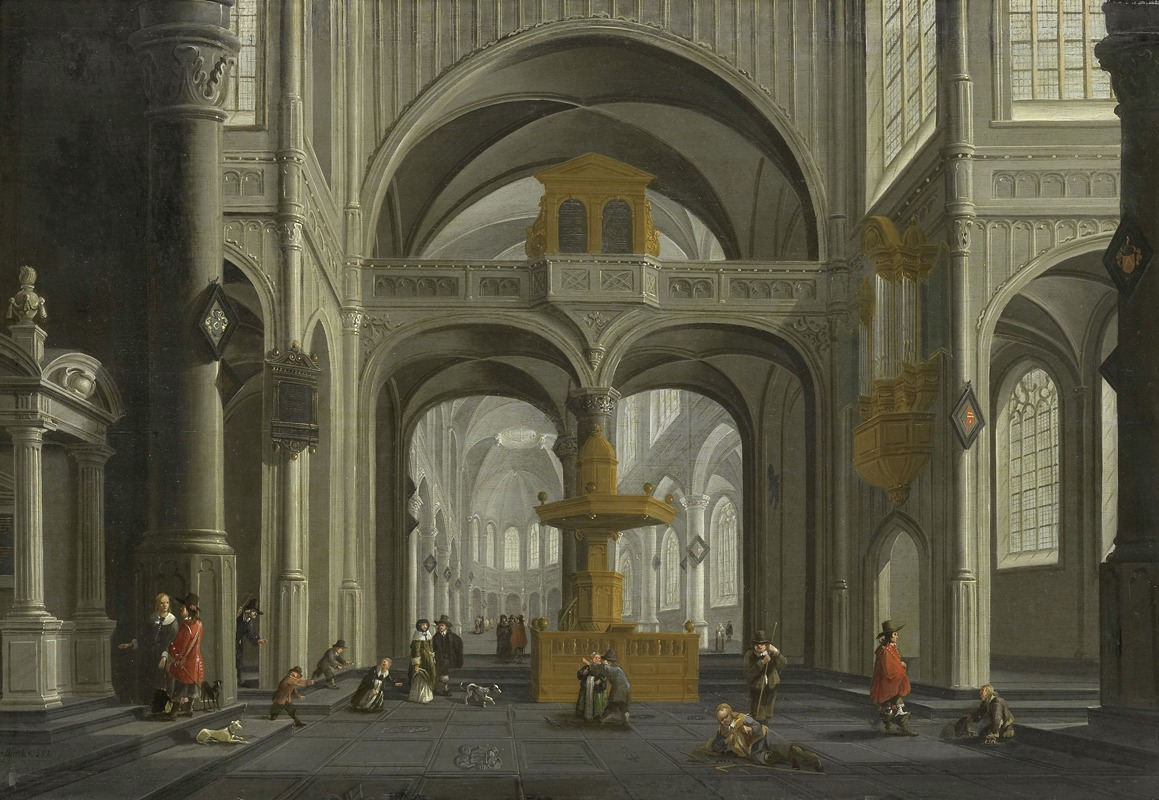 Daniël de Blieck - Church Interior