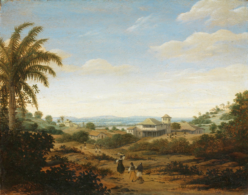 Frans Post - Landscape on the Rio Senhor de Engenho, Brazil