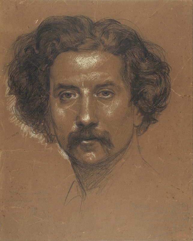 Ramon Martí i Alsina - Self-portrait