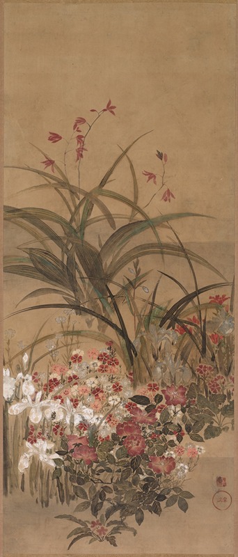 Kitagawa Sōsetsu - Summer Flowers II