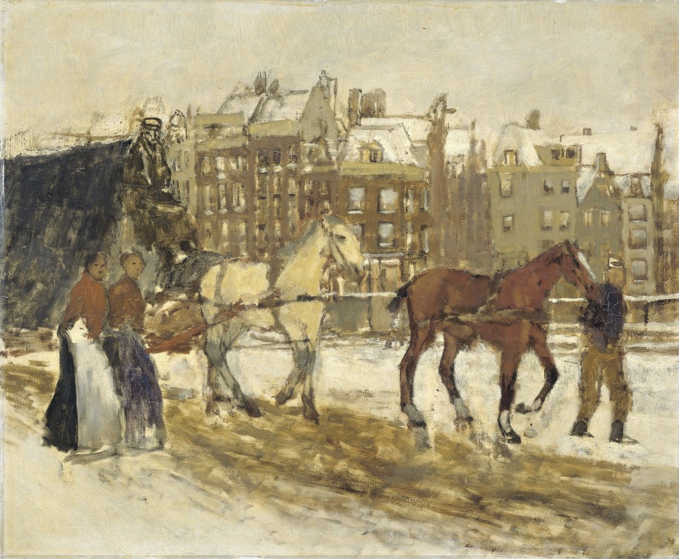 George Hendrik Breitner - The Rokin, Amsterdam