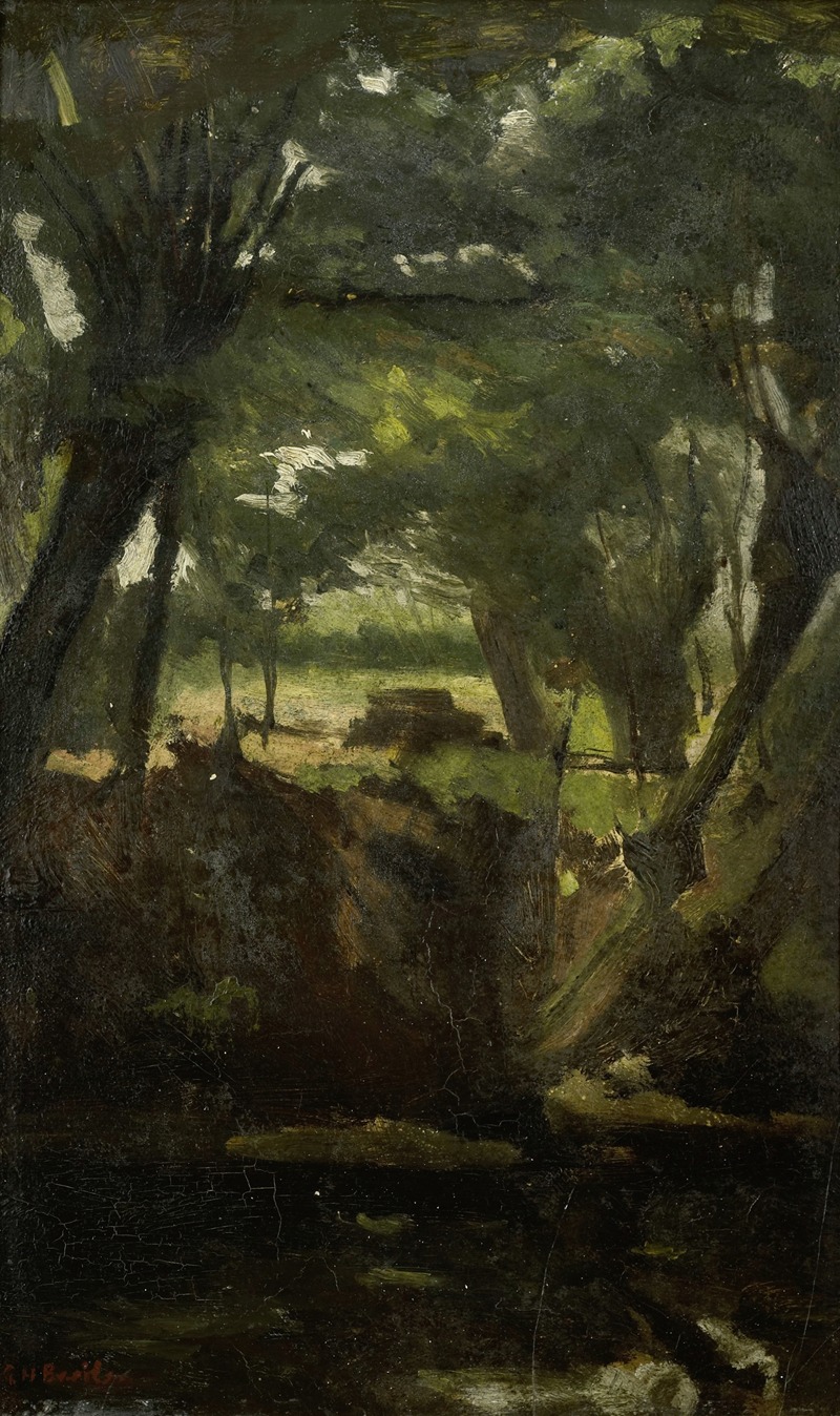 George Hendrik Breitner - View in the Woods