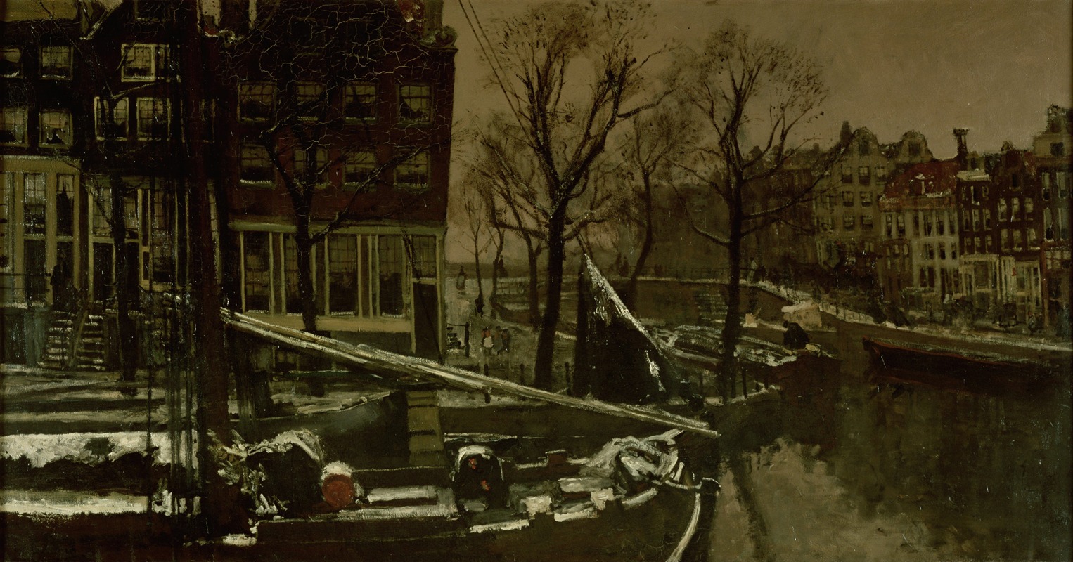 George Hendrik Breitner - Winter in Amsterdam