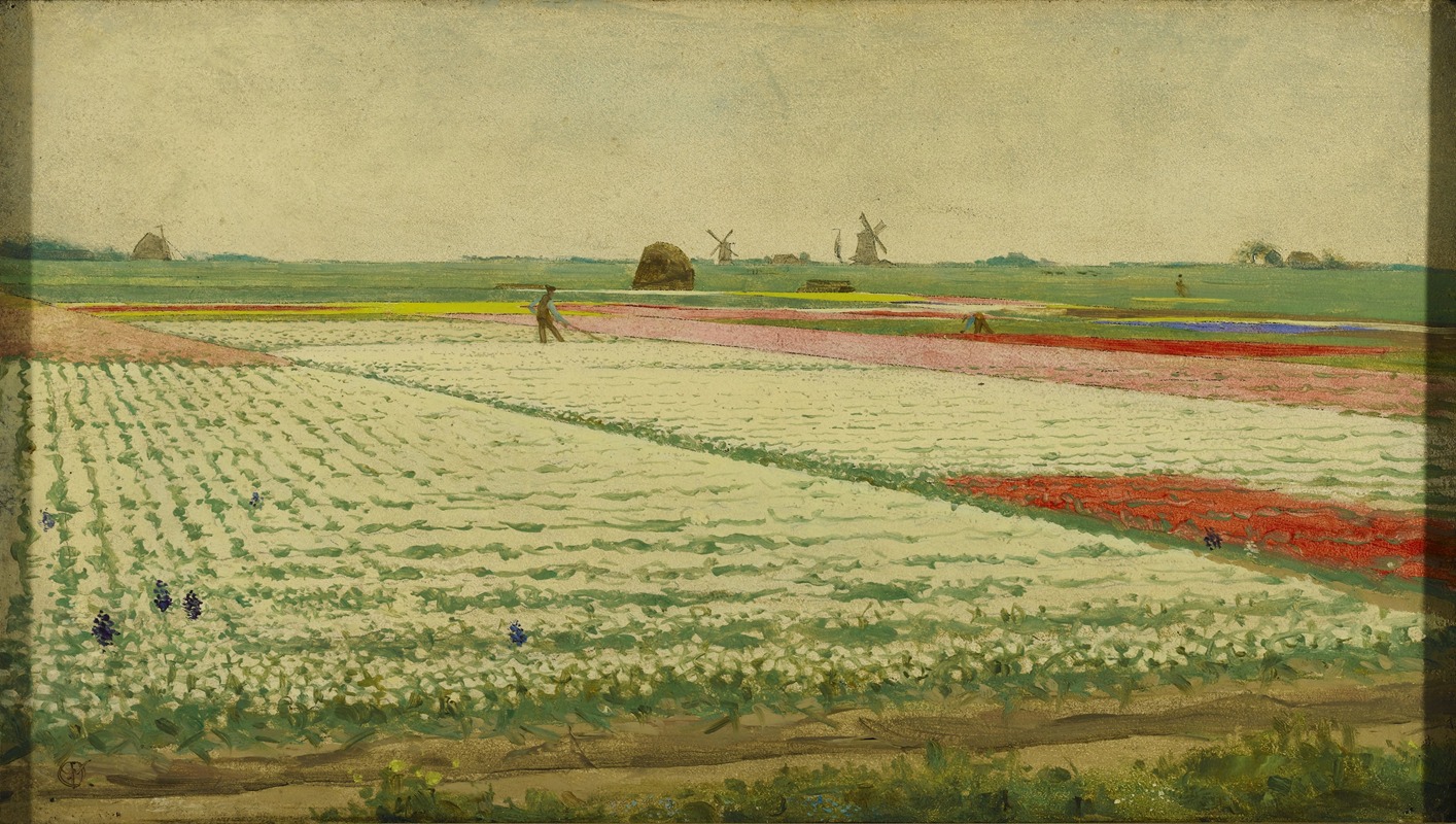 Gerrit Willem Dijsselhof - Tulip Fields