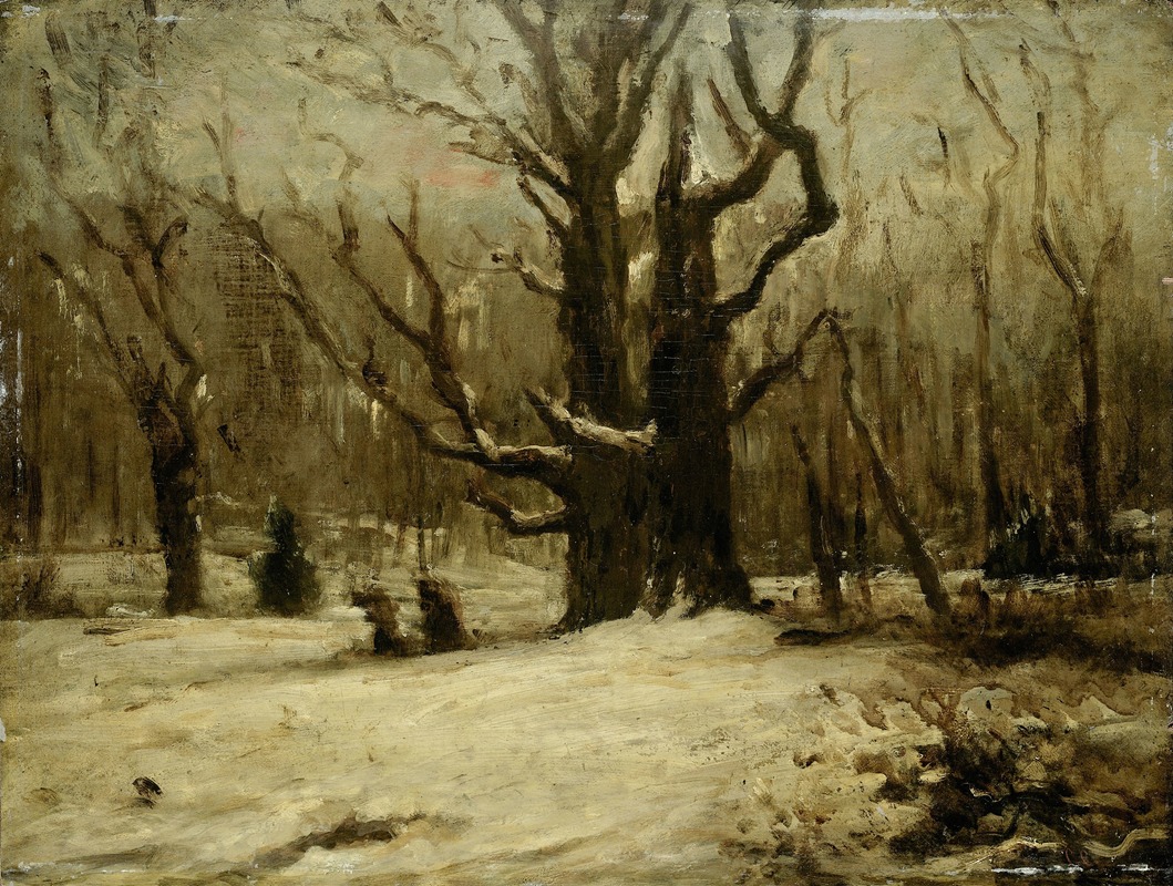 Gustave Courbet - Winter Landscape