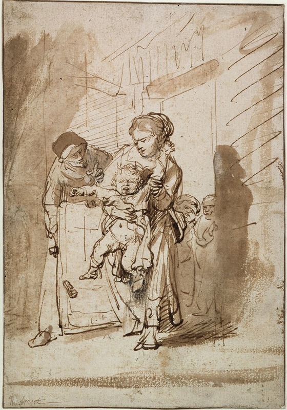 Rembrandt van Rijn - The Unruly child