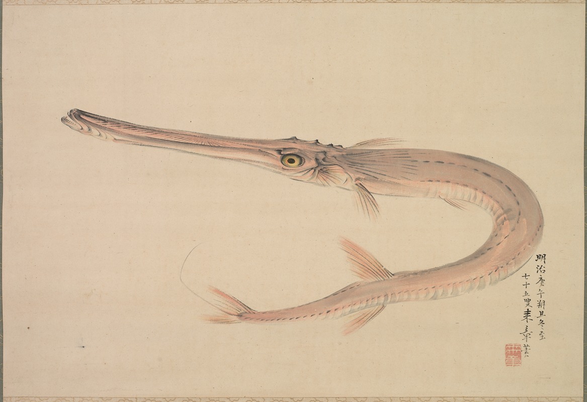 Nakajima Raishō - Needlefish (Yagara)