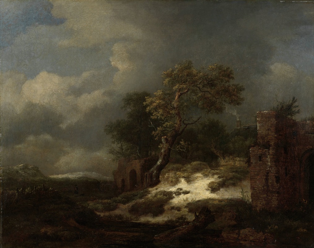 Jacob van Ruisdael - Landscape with Ruins