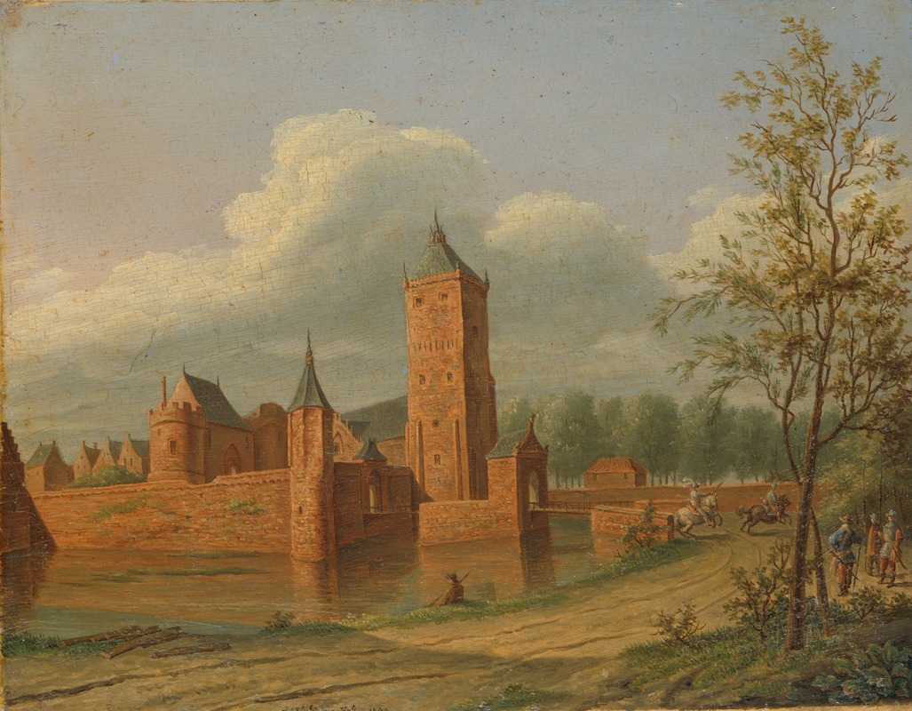 Jan Jacob Teyler van Hall - Batestein Castle near Vianen