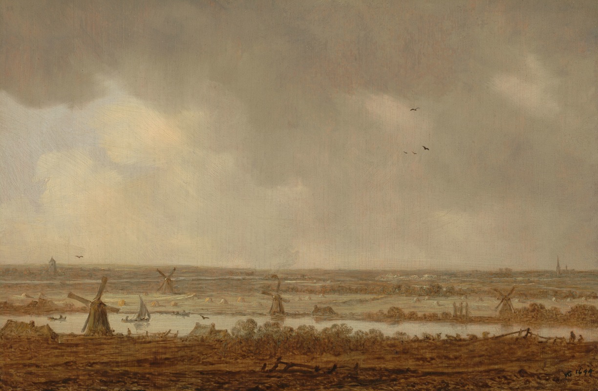 Jan van Goyen - Polder Landscape