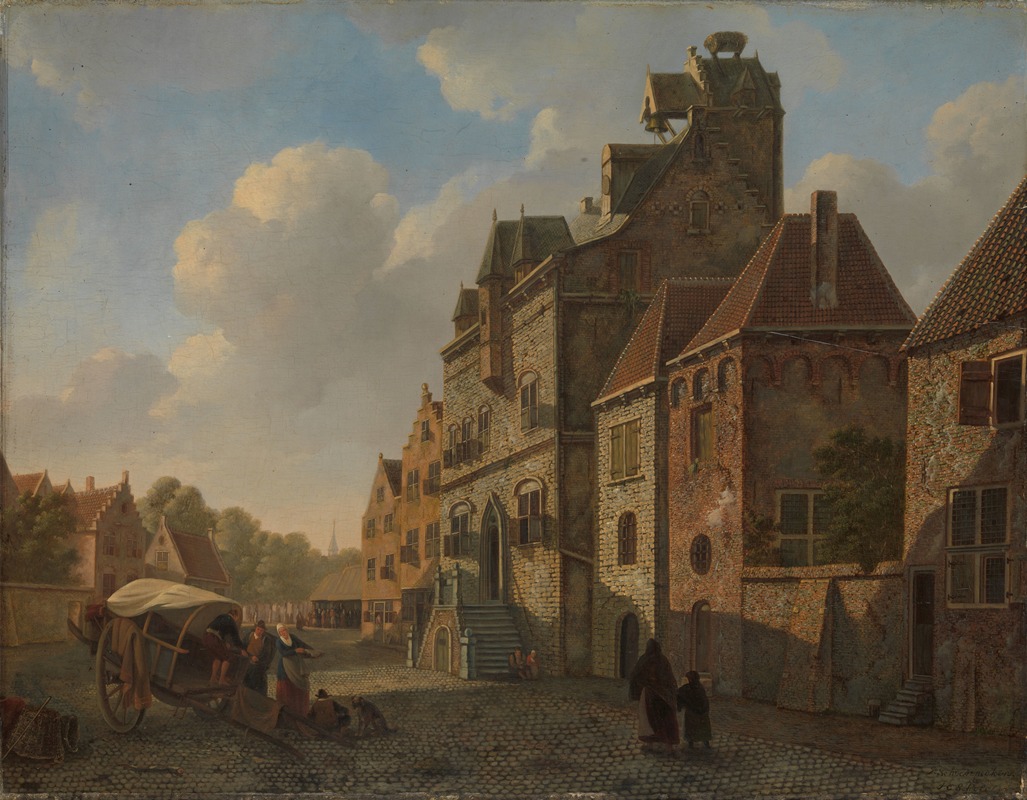 Johannes Schoenmakers - View in Dordrecht