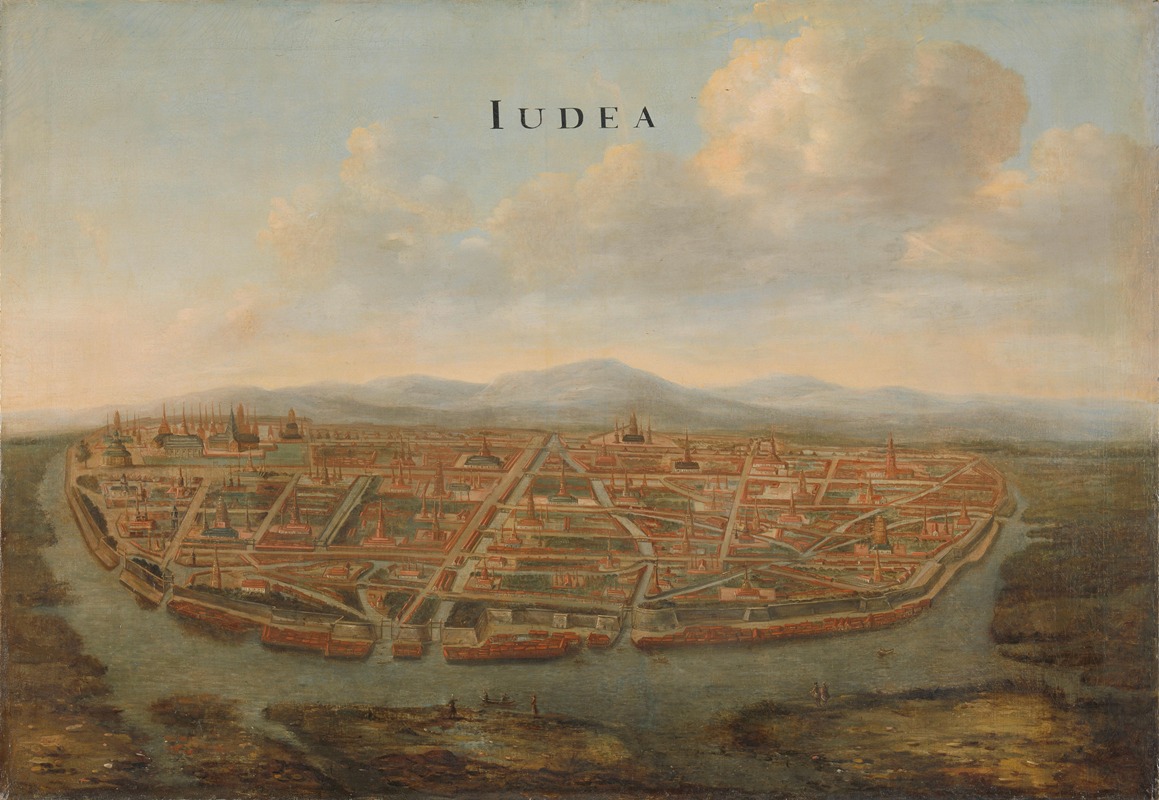 Johannes Vinckboons - View of Judea, the Capital of Siam