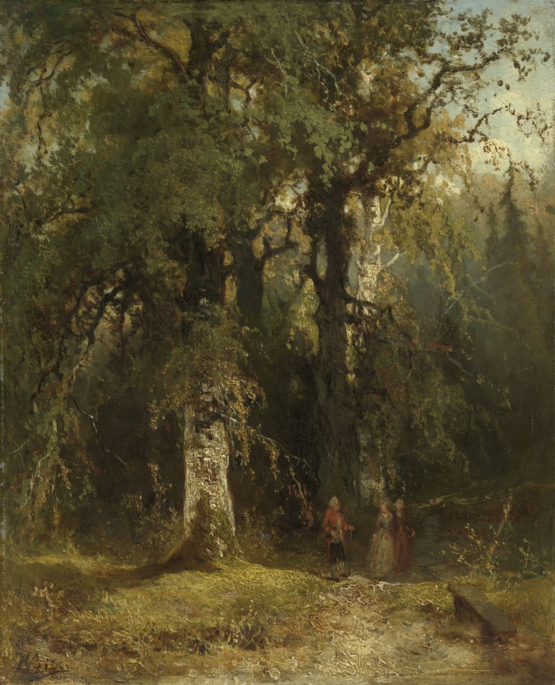 Johannes Wernardus Bilders - View in the Woods