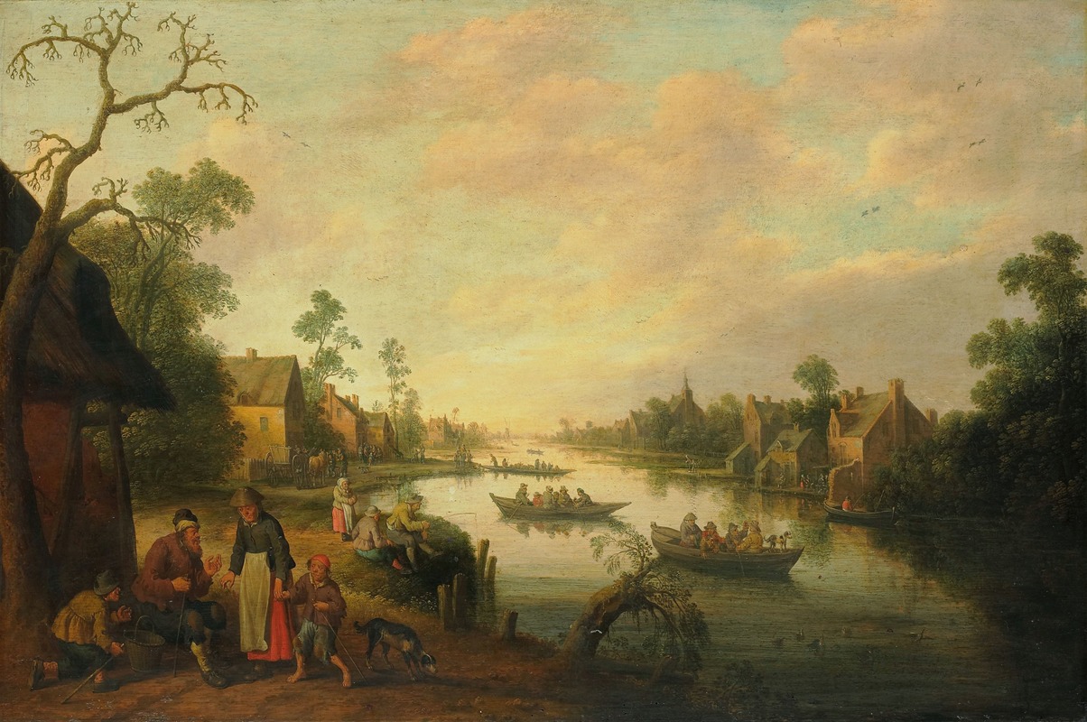 Joost Cornelisz Droochsloot - River View