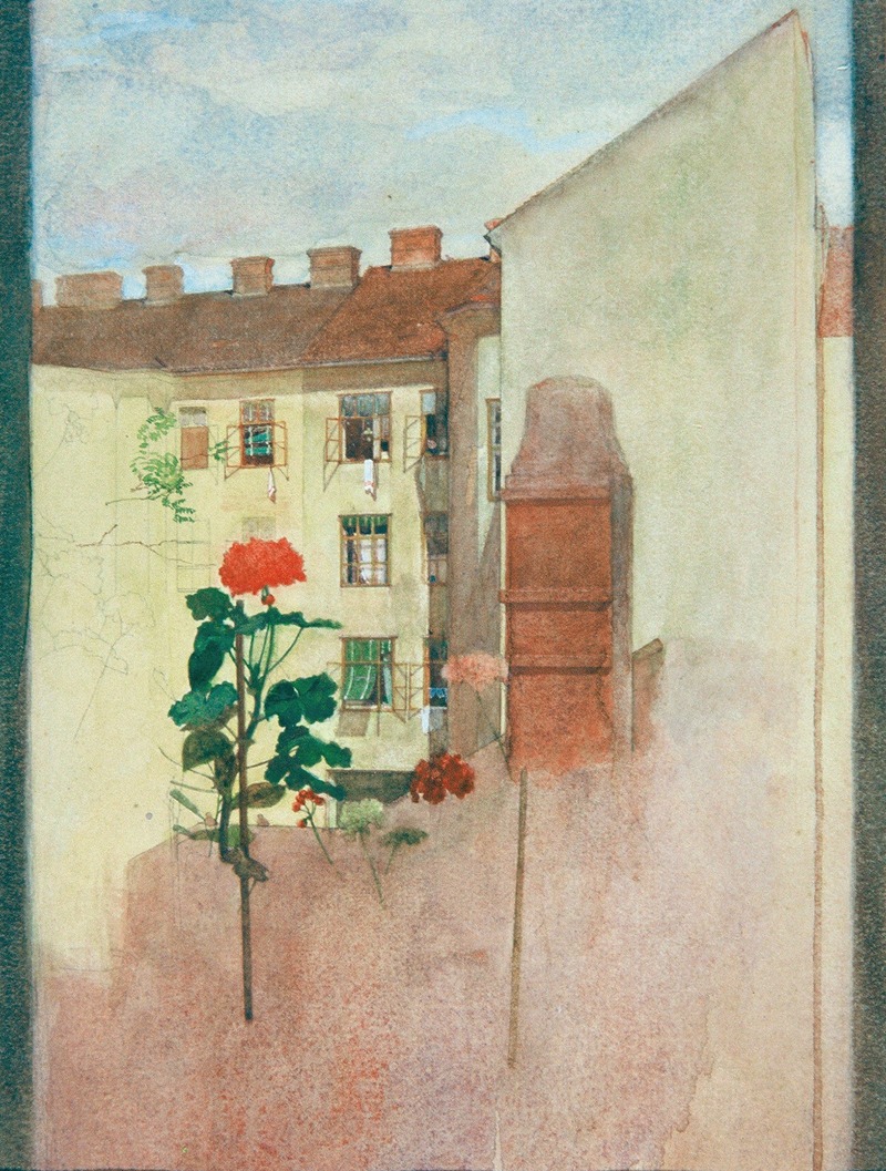 Josef Wawra - Blick aus dem Fenster