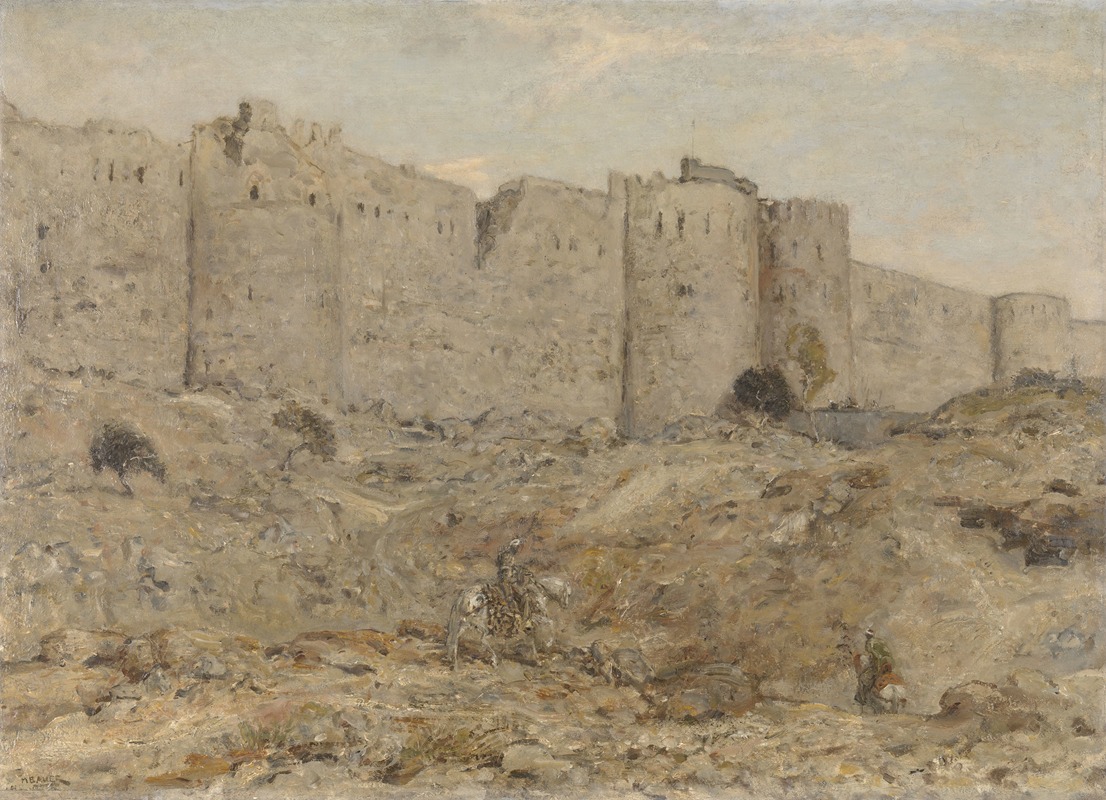 Marius Bauer - City wall in India