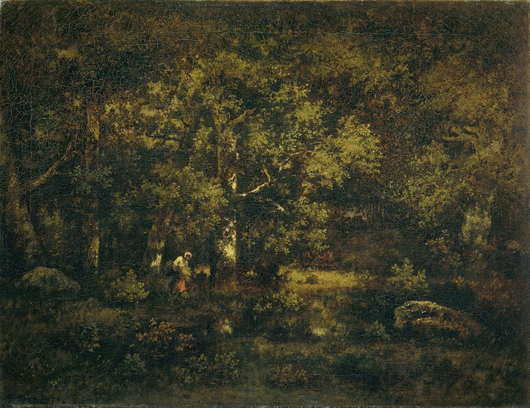 Narcisse-Virgile Diaz de La Peña - The Forest of Fontainebleau