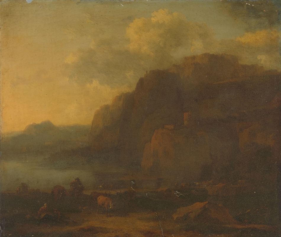 Nicolaes Pietersz. Berchem - Italian Landscape